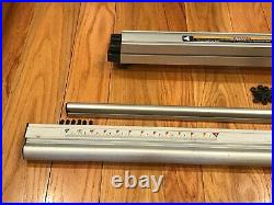 Sears Craftsman 10 Table Saw Align-A-Rip 24/12 Rip Fence withGuide Rails