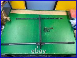 Sears Craftsman 10 Table Saw RIP FENCE & RAILS, for 27 deep tables (read)