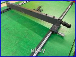 Sears Craftsman 10 Table Saw RIP FENCE & RAILS, for 27 deep tables (read)