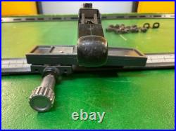 Sears Craftsman 10 Table Saw RIP FENCE & RAILS, for 27 deep tables (read)