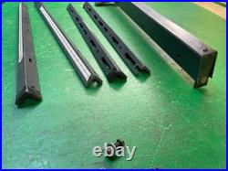 Sears Craftsman 10 Table Saw RIP FENCE & RAILS, for 27 deep tables (read)