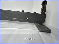 Sears Craftsman 113 Series Table Saw Pull Down Lock Rip Fence 27 Table Top OEM Sears Craftsman 113 Series Table Saw Pull Down Lock Rip Fence 27 Table Top OEM