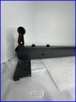 Sears Craftsman 113 Series Table Saw Pull Down Lock Rip Fence 27 Table Top OEM Sears Craftsman 113 Series Table Saw Pull Down Lock Rip Fence 27 Table Top OEM