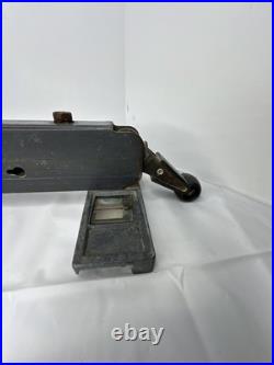 Sears Craftsman 113 Series Table Saw Pull Down Lock Rip Fence 27 Table Top OEM Sears Craftsman 113 Series Table Saw Pull Down Lock Rip Fence 27 Table Top OEM