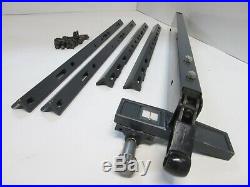 Sears Craftsman Micro-Adjust Style Rip Fence & Long Guide Rails 10 Table Saws