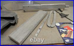 ShopSmith Mark 5 V table saw guard fence dust collector vintage parts lot M4