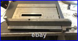 Shopsmith 10 ER table saw with insert And Fence With Rail