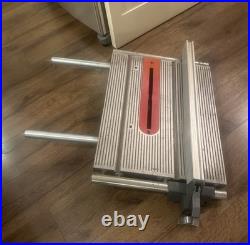 Shopsmith 510 Tilting Saw Table with Trunnion & Tubes Rip Fence. Free Ship
