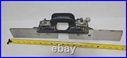 Shopsmith Magna 10ER Table Saw Shaper / Jointer Fence Assembly Vintage Parts