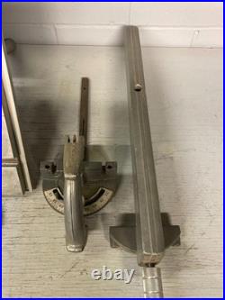 Shopsmith Mark V Main Saw Table Assembly, 3 Inserts, Fence, Miter Gauge EX