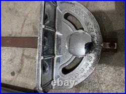 Sprunger Table Saw Fence Miter Gauge Track Woodworking Tool T-Track Stop