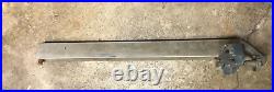 Sprunger Table Saw Md 10 B 10 1/4 Fence B9-4 28 long Table