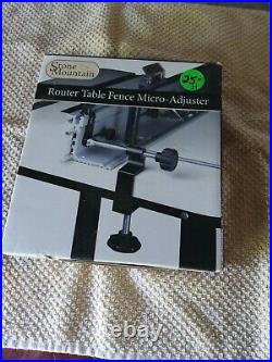 Stone Mountain Router Table Fence Micro-Adjuster 1186