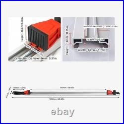 Straight Cut Guide 34.6 Inch NGX Clamp Edge Straight Edge Table Saw Guide ¡