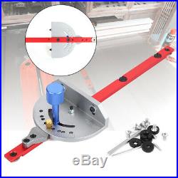 Table Saw Band Saw Router Angle Miter Gauge Mitre Guide Fence For Woodworking