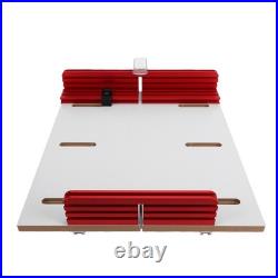 Table Saw Crosscut Sled Adjustable Track Aluminum Fence Woodworking Jig Rout HOT
