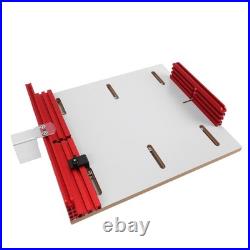 Table Saw Crosscut Sled Adjustable Track Aluminum Fence Woodworking Jig Rout HOT Table Saw Crosscut Sled Adjustable Track Aluminum Fence Woodworking Jig Rout HOT