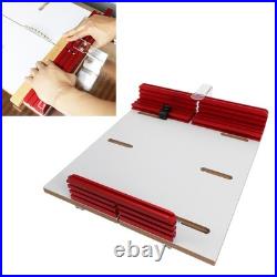 Table Saw Crosscut Sled Adjustable Track Aluminum Fence Woodworking Jig Router