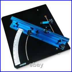 Table Saw Crosscut Sled Woodworking Jig Hardware Kit POWERTEC 71403 Precise Cuts