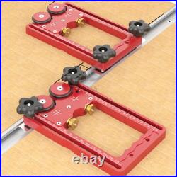 Table Saw Feeder Roller Bearing Wheel T Track Fence Guide Press Tool Woodworking