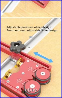 Table Saw Feeder Roller Bearing Wheel T Track Fence Guide Press Tool Woodworking