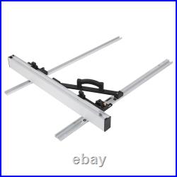 Table Saw Fence Set Black Silver Aluminum Alloy With Fine Knob 800mm/1000mm