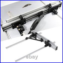 Table Saw Fence Set Black Silver With Fine Adjustment Knob 800mm/1000mm800mm New