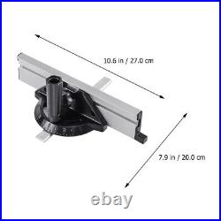 Table Saw Gauge Precision Push Rule Aluminum Fence Accessories