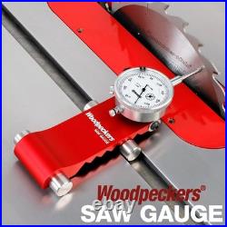 Table Saw Gauge and Alignment Tool, Auto-Adjusts to Miter Slot, Includes Dial