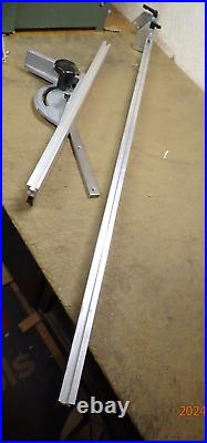 Table Saw Miter Gage Gauge With 2 Fences Long And Short With Flip Work Stops Table Saw Miter Gage Gauge With 2 Fences Long And Short With Flip Work Stops