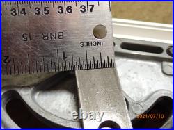 Table Saw Miter Gage Gauge With 2 Fences Long And Short With Flip Work Stops Table Saw Miter Gage Gauge With 2 Fences Long And Short With Flip Work Stops
