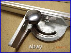 Table Saw Miter Gage Gauge With 2 Fences Long And Short With Flip Work Stops Table Saw Miter Gage Gauge With 2 Fences Long And Short With Flip Work Stops