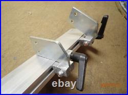 Table Saw Miter Gage Gauge With 2 Fences Long And Short With Flip Work Stops Table Saw Miter Gage Gauge With 2 Fences Long And Short With Flip Work Stops