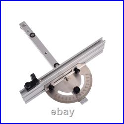 Table Saw Miter Gauge Aluminum Alloy with Miter Fence High Accuracy Miter Saw