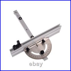 Table Saw Miter Gauge Aluminum Alloy with Miter Fence High Accuracy Miter Saw