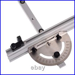 Table Saw Miter Gauge Aluminum Alloy with Miter Fence High Accuracy Miter Saw