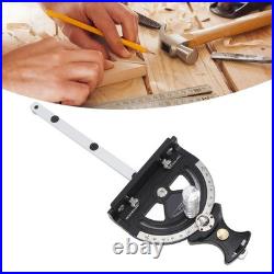 Table Saw Miter Gauge Aluminum Miter Fence 0 To 70 Degree Angle