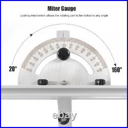 Table Saw Miter Gauge System High Beveling Accuracy Locking Mechanism CT Table Saw Miter Gauge System High Beveling Accuracy Locking Mechanism CT
