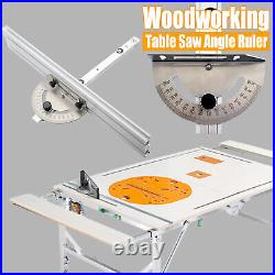 Table Saw Miter Gauge System High Beveling Accuracy Locking Miter Gauge & Fence