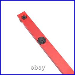 Table Saw Miter Gauge With Micro Adjustable Flip Stop And Extendable Fence For