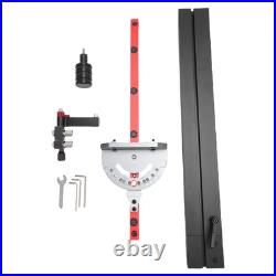 Table Saw Miter Gauge With Micro Adjustable Flip Stop Extendable Fence Part Table Saw Miter Gauge With Micro Adjustable Flip Stop Extendable Fence Part