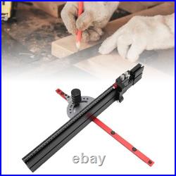 Table Saw Miter Gauge With Micro Adjustable Flip Stop Extendable Fence Part