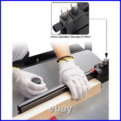 Table Saw Miter Gauge With Micro Adjustable Flip Stop Extendable Fence Part Table Saw Miter Gauge With Micro Adjustable Flip Stop Extendable Fence Part