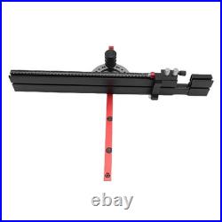 Table Saw Miter Gauge With Micro Flip Stop And Extendable Fence For Band Saw Rou