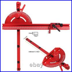 Table Saw Miter Gauge Works withTable Saws, Band Saw and Router Table (Red) Table Saw Miter Gauge Works withTable Saws, Band Saw and Router Table (Red)