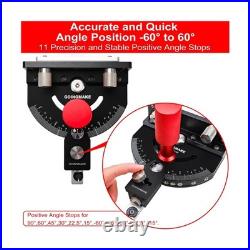 Table Saw Miter Gauge with Micro Adjustable Flip Stop and Extendable Fence an Table Saw Miter Gauge with Micro Adjustable Flip Stop and Extendable Fence an