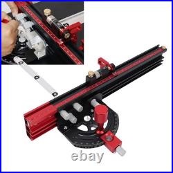 Table Saw Miter Guide 13 Positive Angle Stops Extendable Fence Accessory Hot Table Saw Miter Guide 13 Positive Angle Stops Extendable Fence Accessory Hot