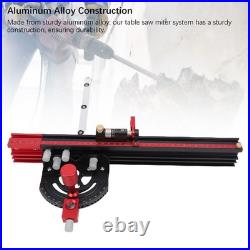Table Saw Miter Guide 13 Positive Angle Stops Extendable Fence Accessory Hot Table Saw Miter Guide 13 Positive Angle Stops Extendable Fence Accessory Hot