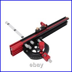 Table Saw Miter Guide 13 Positive Angle Stops Extendable Fence Accessory Hot Table Saw Miter Guide 13 Positive Angle Stops Extendable Fence Accessory Hot