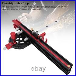 Table Saw Miter Guide 13 Positive Angle Stops Extendable Fence Accessory Spare Table Saw Miter Guide 13 Positive Angle Stops Extendable Fence Accessory Spare